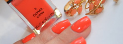 YSL La Laque Couture # 5, 18: лето-солнце-море-пляж