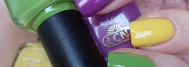 Яркие конфетки или лак для ногтей LCN №329, 234, 136