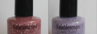 Лак для ногтей El Corazon #05 "Модница на шопинге" и #07 "Модница на премьере" из серии Каleidoscope Nail Polish