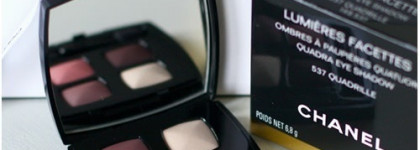 Первая ласточка весны с Chanel Lumiere Facettes Quadra Eye Shadow 537 Quadrille