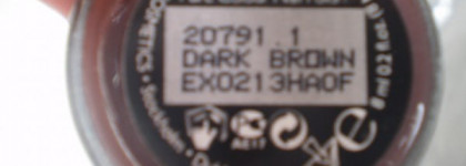 Совсем некалорийный шоколад - лак для ногтей Oriflame # 20791.1 (dark brown)