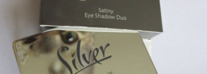 Двойные тени с шелковой текстурой Silver №02 TianDe (Satiny Eye Shadow Duo Silver №02 TianDe)
