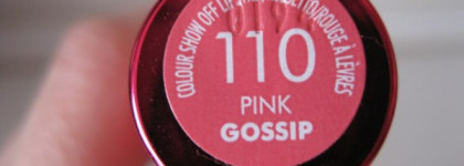 Помада Rimmel Colour Show off #110 Pink Gossip