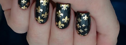 Готовый маникюр от El Corazon.Bling nail Skin Kbns-34