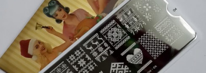 Маникюр ко дню всех влюбленных с MoYou London и тинтами El Corazon Kaleidoscope Aquarelle tints