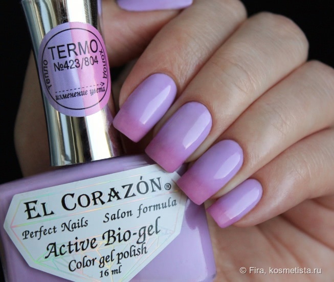 El Corazon Active Bio-gel Color gel polish. Коллекция