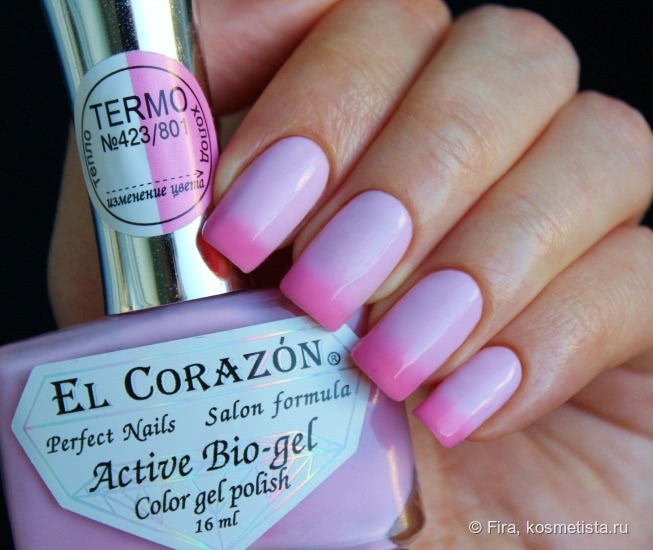 El Corazon Active Bio-gel Color gel polish. Коллекция
