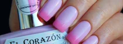 El Corazon Active Bio-gel Color gel polish. Коллекция "Termo". Часть 1