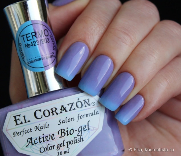 El Corazon Active Bio-gel Color gel polish. Коллекция
