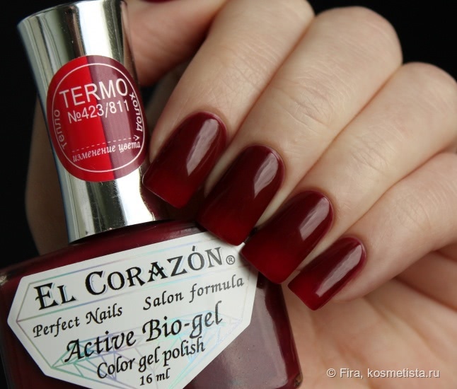 El Corazon Active Bio-gel Color gel polish. Коллекция