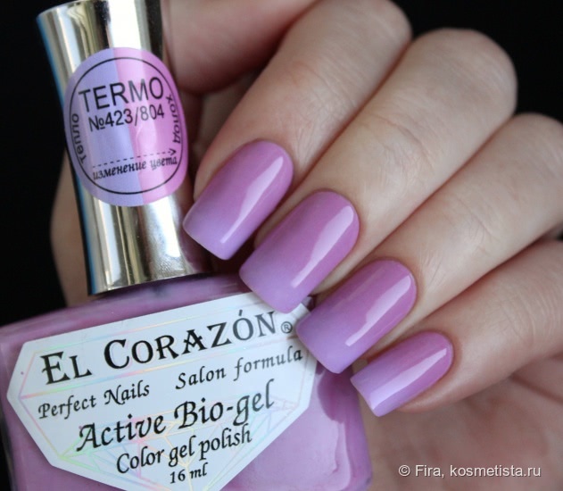 El Corazon Active Bio-gel Color gel polish. Коллекция
