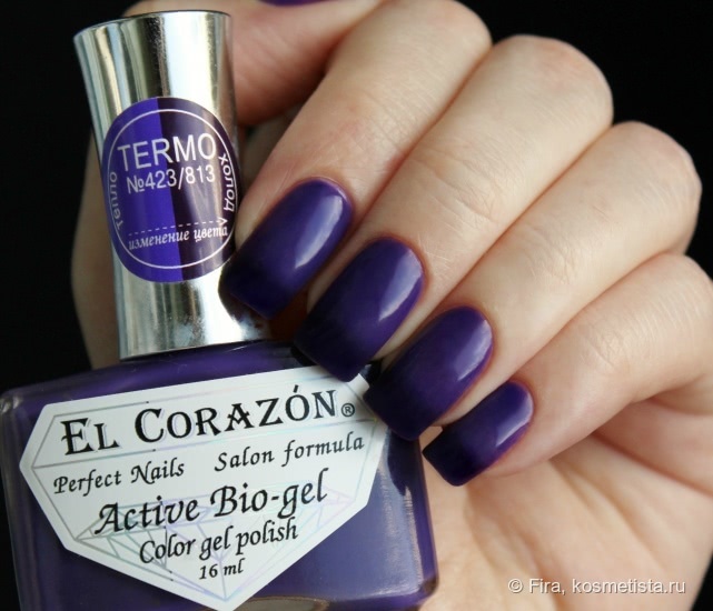 El Corazon Active Bio-gel Color gel polish. Коллекция