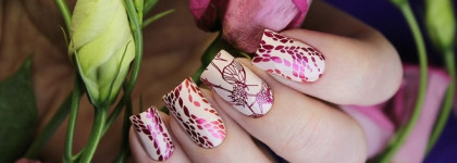 Дизайны с красками для стемпинга Kaleidoscope  Special paint for stamping nail art