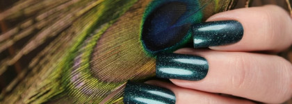 EL Corazon Active Bio-gel Color gel polish. Коллекция "Peacock's tail" 2017