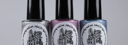 Три оттенка лака для стемпинга Kaleidoscope by El Corazon №stm-56-58