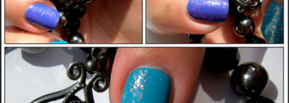 Проба двухцветного маникюра. И что из этого вышло