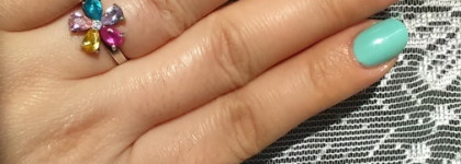 Вернусь в лето - Sally Hansen Гель-лак для ногтей Miracle Gel Color № 240 и топовое покрытие Miracle Gel Top Coat 2.0