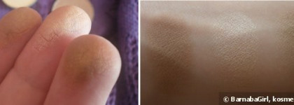 Моя палетка Mac.  Eye Shadow Pro Refill Pan Ricepaper, Patina, Wedge, Fig. 1, Yogurt & Trax