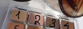 Обзор весенних покупок. Часть третья. Тени для век Sun Club glamour to go eyeshadow (02 Long beach) от Essence
