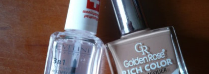 GR Rich Color #10 + Eveline 3 в 1 60 секунд! Экспресс-сушка и защитное покрытие