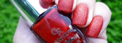 Красный песок Golden Rose Holiday nail color #64