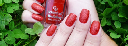 Красный песок Golden Rose Holiday nail color #64