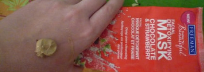 Freeman Facial detoxifying mask Chocolate & Strawberry - Очищающая маска для лица "Шоколад и клубника"