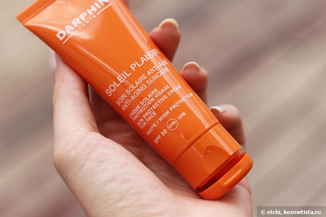 Darphin - Soleil plaisir. Антивозрастной солнцезащитный крем SPF 50 Uva/uvb