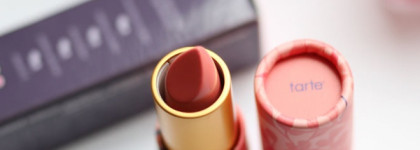 Зефирка от tarte. Губная помада Amazonian Butter Lipstick #Golden Pink