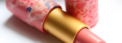 Зефирка от tarte. Губная помада Amazonian Butter Lipstick #Golden Pink