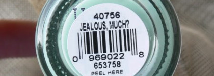 Отголоски лета: Orly "Jealous, much?" @ Pink Up "Top Point White"