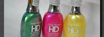 Три веселых друга от Sally Hansen: 13 Resolution, 06 Digital и 12 Hue