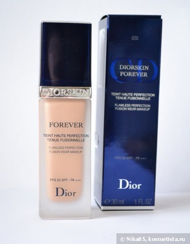 dior forever foundation 020