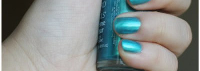 Волшебный бутылек с лазурью: Sally Hansen Hard As Nails Xtreme Wear "Marine Scene" (#23)