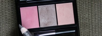 Тени для век Shiseido Luminizing Satin Eye Color Trio Pink Sands RD711. Оказывается, розовые пески - не только для брюнеток