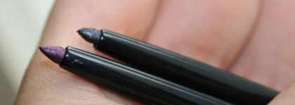 Стойкий автоматический водоотталкивающий карандаш для глаз Pupa Made To Last Eyes в двух оттенках  -  300 Intense Purple  и 600 Glamour Grey. Полный провал