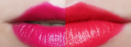 Действительно яркие цвета с Rimmel Lipstick Kate 13 & 02