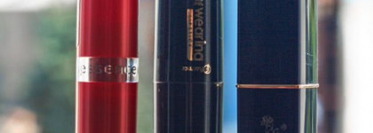 Помады по карману : Essence 44 (almost famous), Ffleur (t117), Flormar long wearing lipstick (l10)