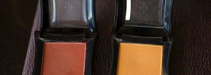 Огненные глазки с Illamasqua powder eye shadow Vapour&Spill