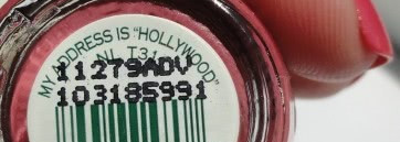 OPI nail -My Address is "Hollywood" Nlt31