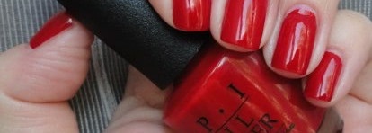 Красавец  OPI Big Apple Red NL N25
