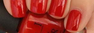 Красавец  OPI Big Apple Red NL N25