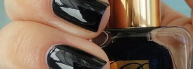 Просто  "синий" , но красивый  Estee Lauder Pure Color Nail Lacquer Blue Blood