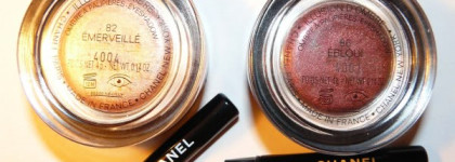 Кремовые тени Chanel Illusion d'ombre. Оттенки 82 и 86