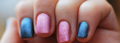 Бархатные сверкалки. Dance Legend Эффект бархата №646 и №648