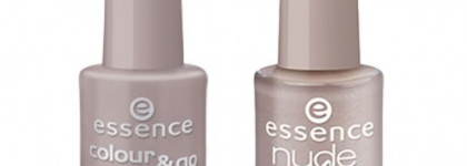 Essence Colour & go No 71 trendsetter, Essence nude glam No 07 café olé