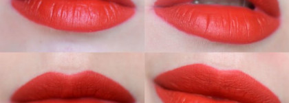 True matt, true red. Sephora Rouge Velouté Sans Transfert #01