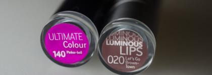 Две такие разные. Помады Catrice