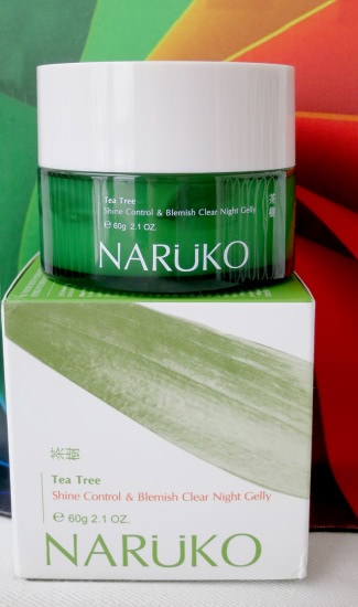 Хочу проснуться красавицей! Naruko Tea Tree Shine Control & Blemish Clear Night Gelly