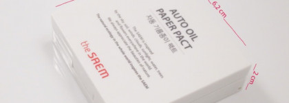 За изобретение ставлю "5", а по предмету... Матирующие салфетки The Saem Auto Oil Paper Pact